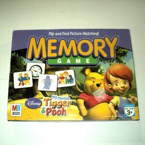 Memory Game My Friends Tigger & Pooh Preschool Milton Bradley 2007 Made in USA